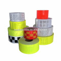 Fluoreszierende Sicherheit reflektierende PVC-Band